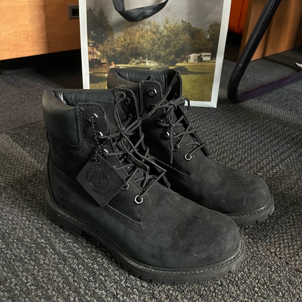 Women’s Black Timberland Boots